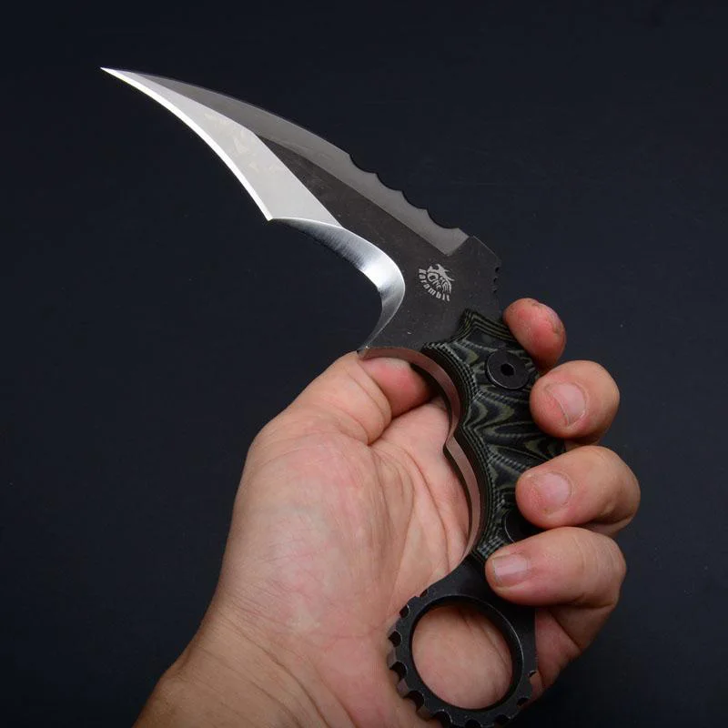 Керамбит Уличные ножи Karambit cs go коготь нож выживания самообороны тактический боевой нож для охоты и кемпинга Рыбалка Карманные Инструменты для повседневного ношения нож охотничий