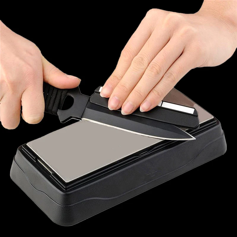 

Diamond Knife Sharpener Whetstone for Chef Sharpening Knives Double-sided Professional Whetstone Grinder Kitchen Tools 480 1000