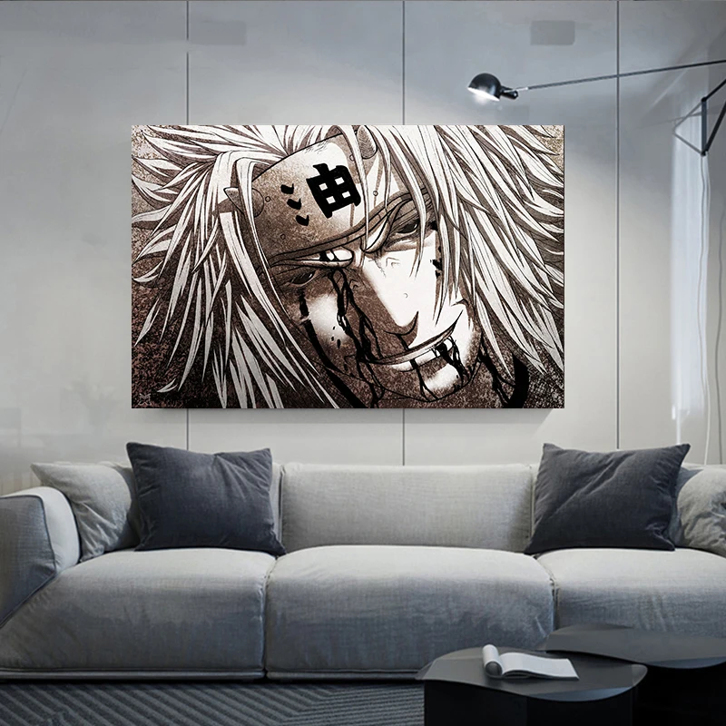 

Miaodu Modern Art Canvas Painting Naruto Characters Posters And Prints Wall Art Pictures For Living Room Bedroom Home Decor