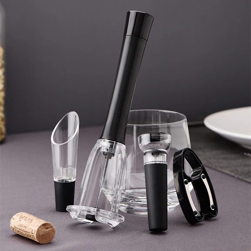 

Насос с воздушным давлением, штопор для вина, вакуумный штопор для вина, штопор с булавкой, штопор для пива, крышка для вина, штопор, набор акс...