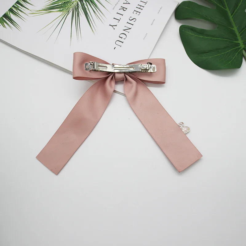 Заколка-пряжка с бантом женская Модный зажим для волос милым мультяшным Кроликом