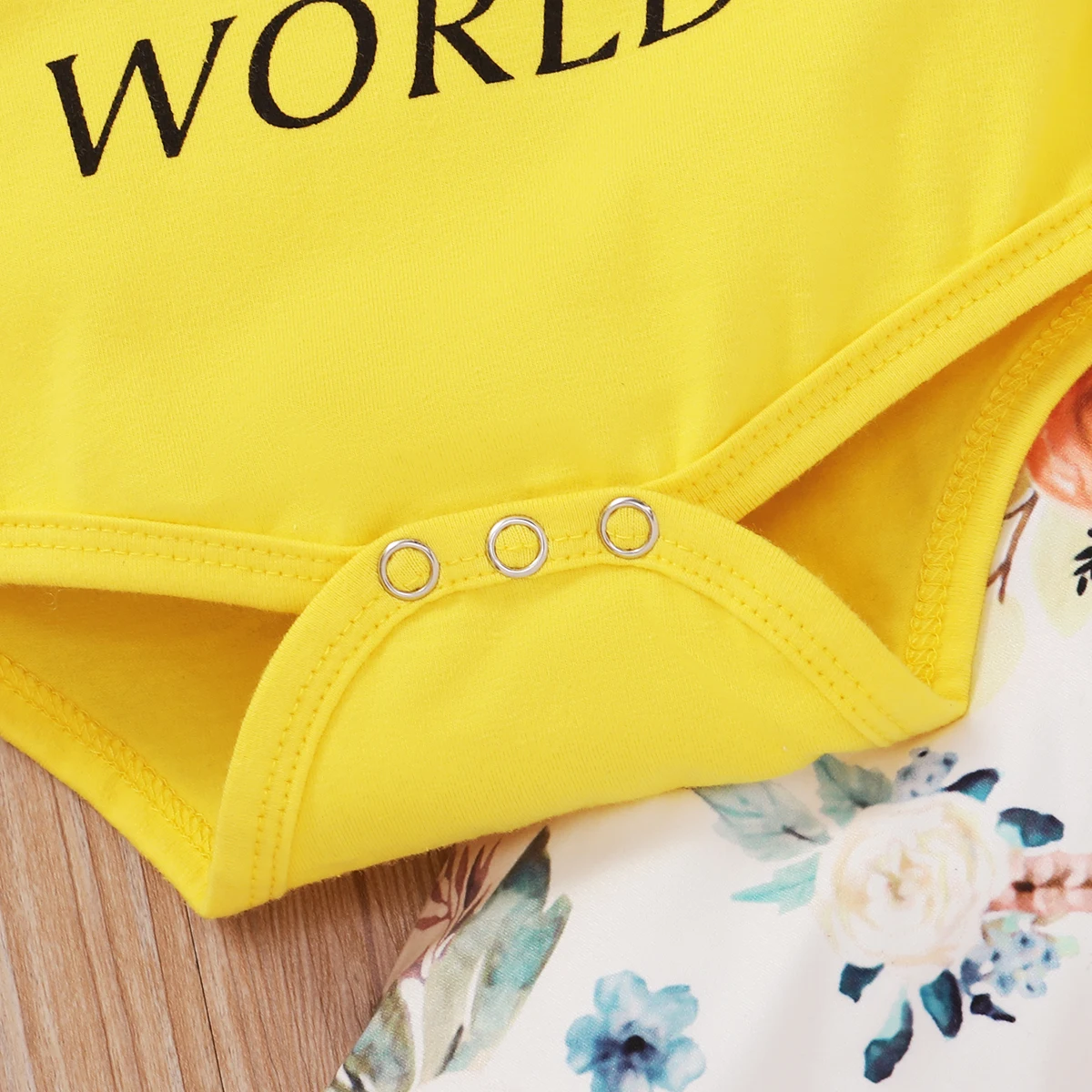 Лидер продаж Комплект из 3 предметов Одежда для маленьких девочек Забавный