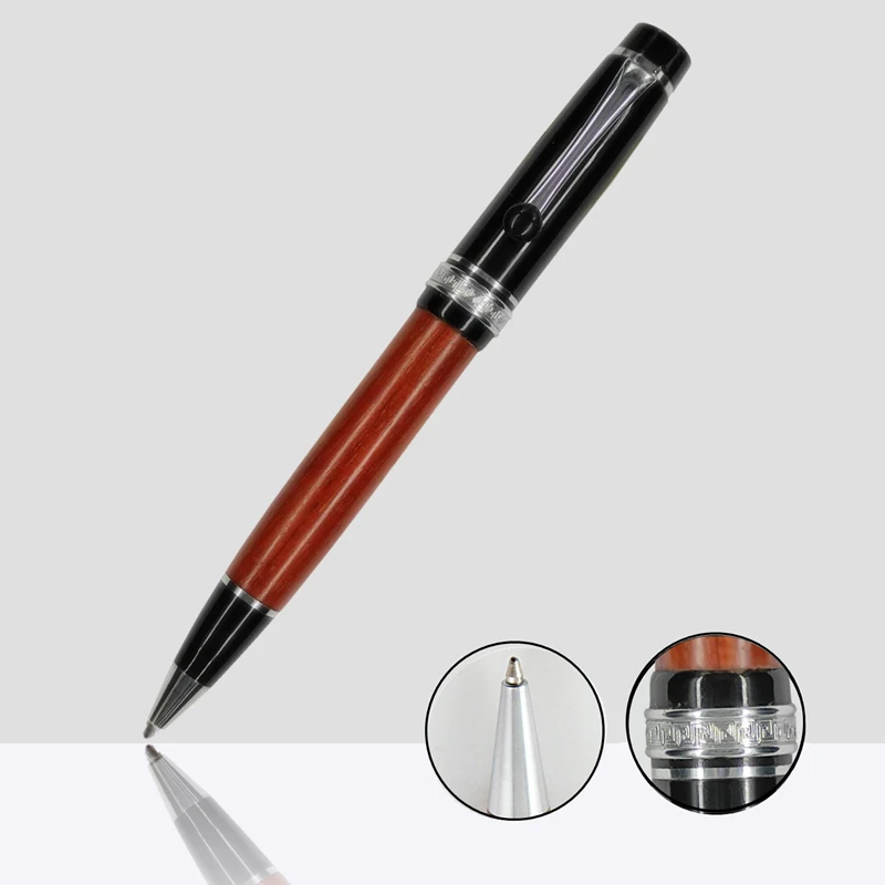 Канцелярские товары школа офис роскошная деревянная Черная шариковая ручка 0 7 мм