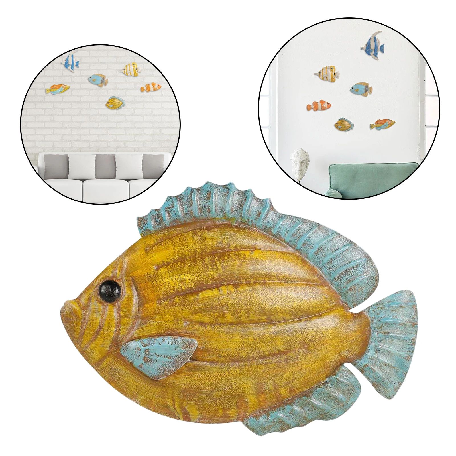 

Metal Craft Wall Decor Decorations for Living Room Garden Office Accessories