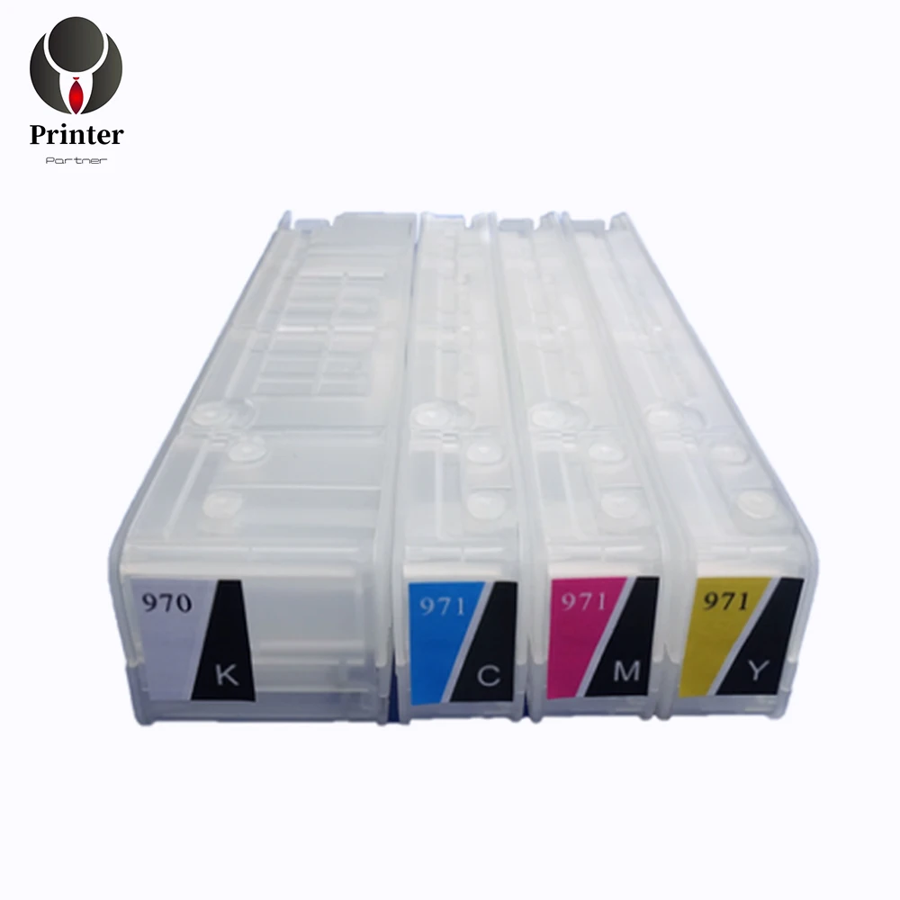 Многоразовый картридж для принтера с чипом автоматического сброса 970 hp officejet Pro