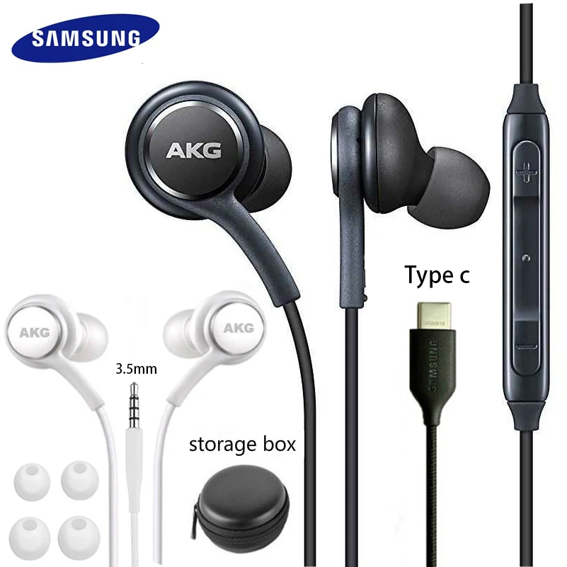 Наушники AKG samsung IG955 Type c/3 5 мм проводная гарнитура с микрофоном для Galaxy S21 S20 note10 20