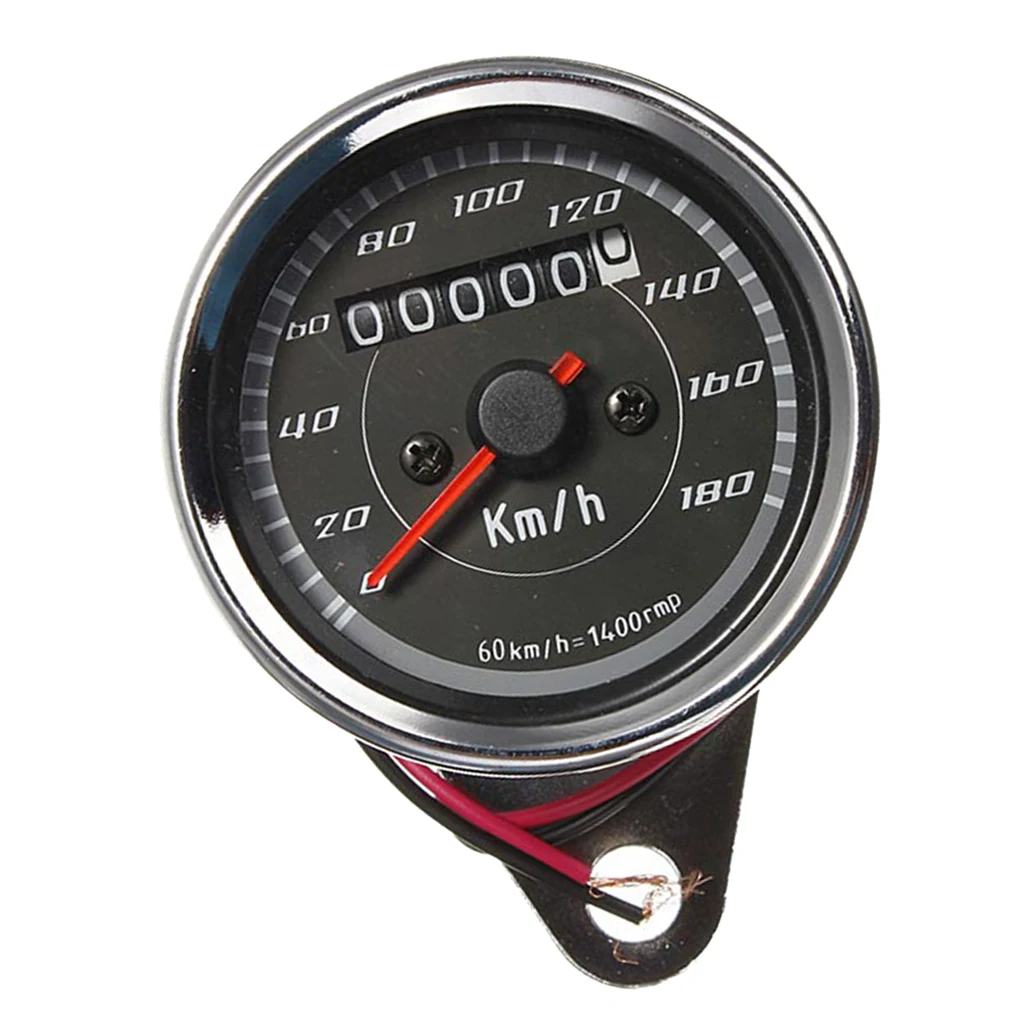 

12V Blue LED Multi Function Odometer Speedometer Assembly For Motorcycle