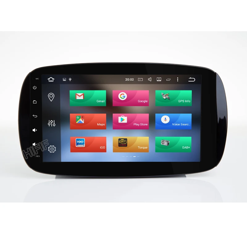 Автомобильный радиоплеер для Mercedes Benz Smart Qcta 8 core RAM 4G ROM 64G DSP IPS Android 10 GPS стерео аудио
