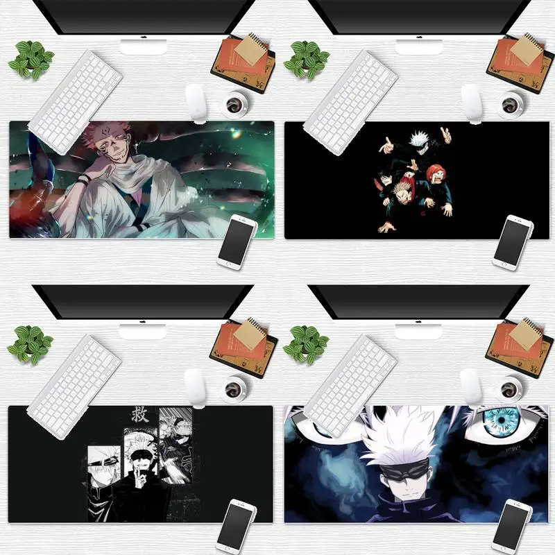 

Jujutsu Kaisen Silicone large/small Pad to Mouse Game Keyboard Game Mouse Mat pad X XL XXL Non-slip Laptop Cushion