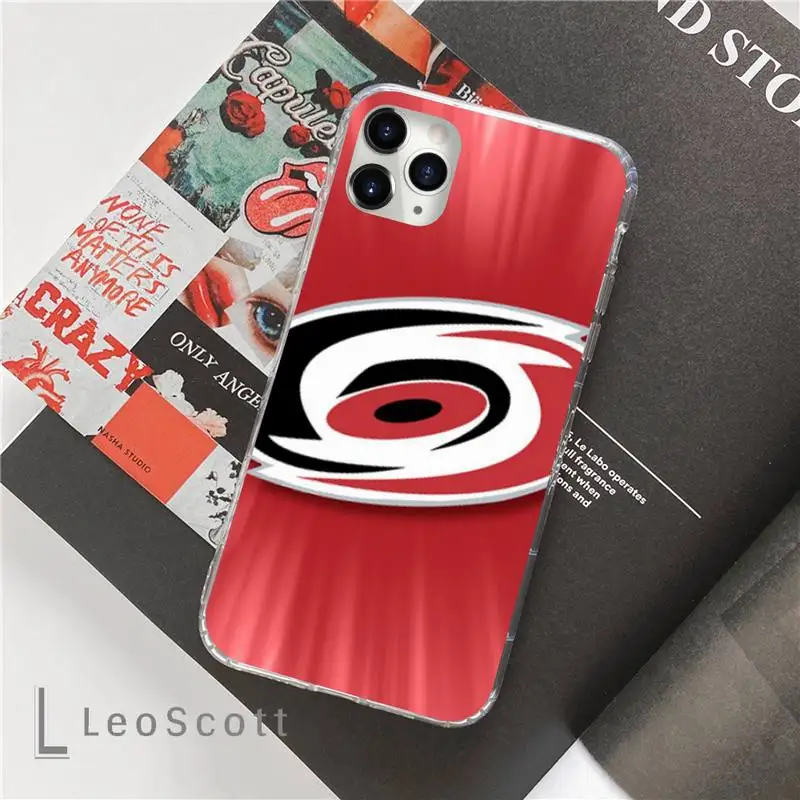 

sport logo Carolina Hurrican Phone Cases For iphone 12 5 5s 5c se 6 6s 7 8 plus x xs xr 11 pro max