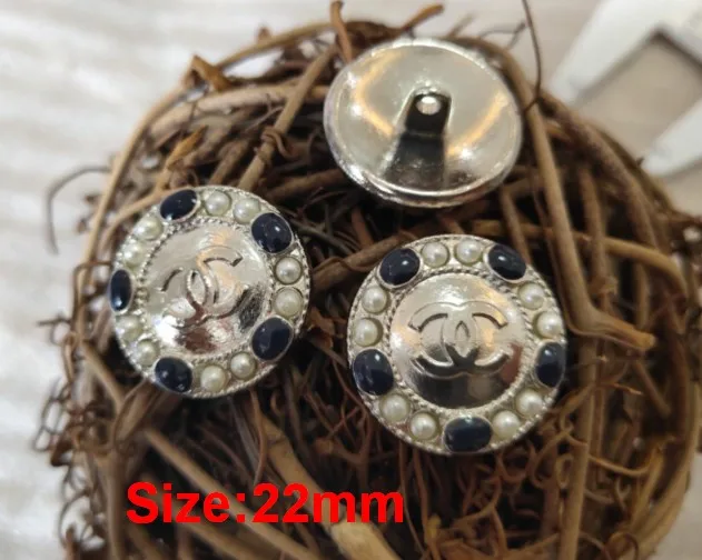 NO22 Size 22mm Новинка 10 шт. высококачественная металлическая куртка в форме сердца с капельным маслом и пуговицами аксессуары пальто свитер рубашка кнопка 18 мм - Цвет: NO22 Size 22mm