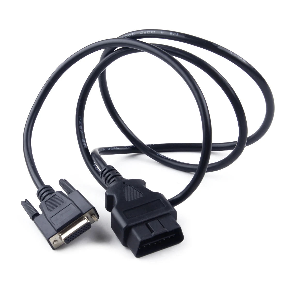 beler Car Universal Diagnostic Scanner Tool Extension Adapter Cable Connector Fit For OBDII 16 Pin Male to 26 Female | Автомобили и