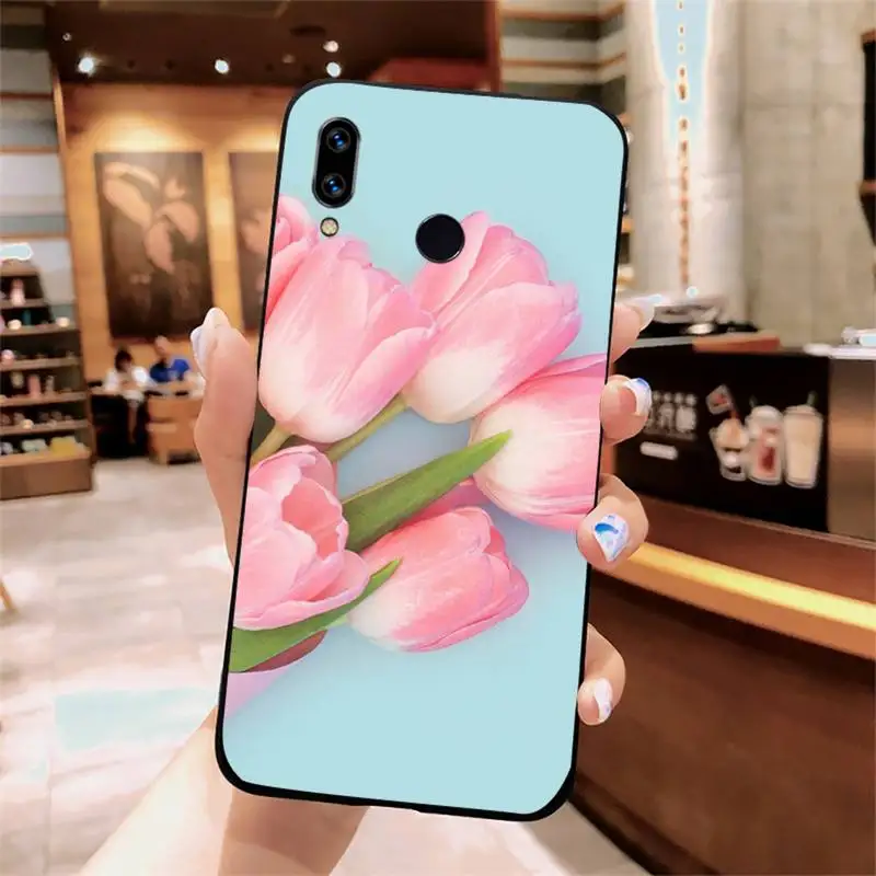 

Carnation pink flower Phone Case For Xiaomi Redmi note 7 8 9 t max3 s 10 pro lite