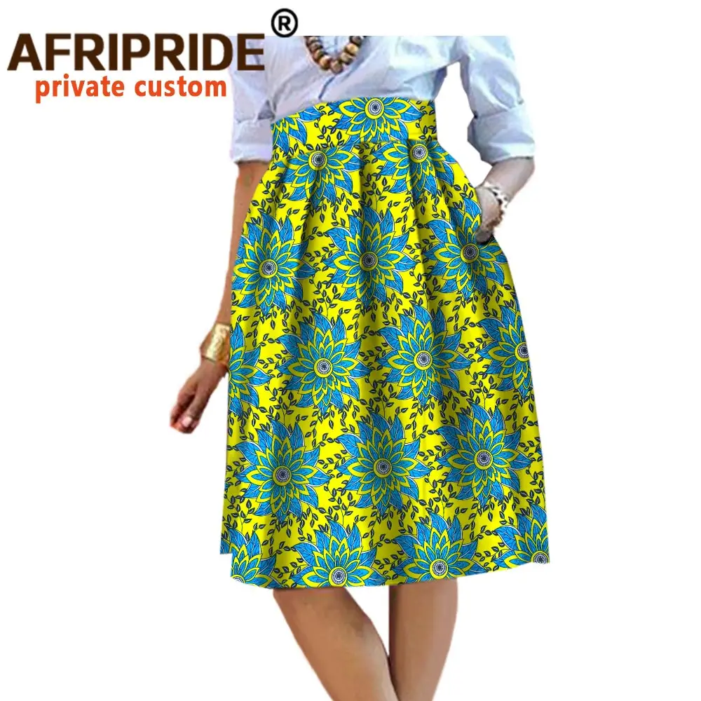 Оригинальная юбка средней длины в африканском стиле для женщин индивидуальный