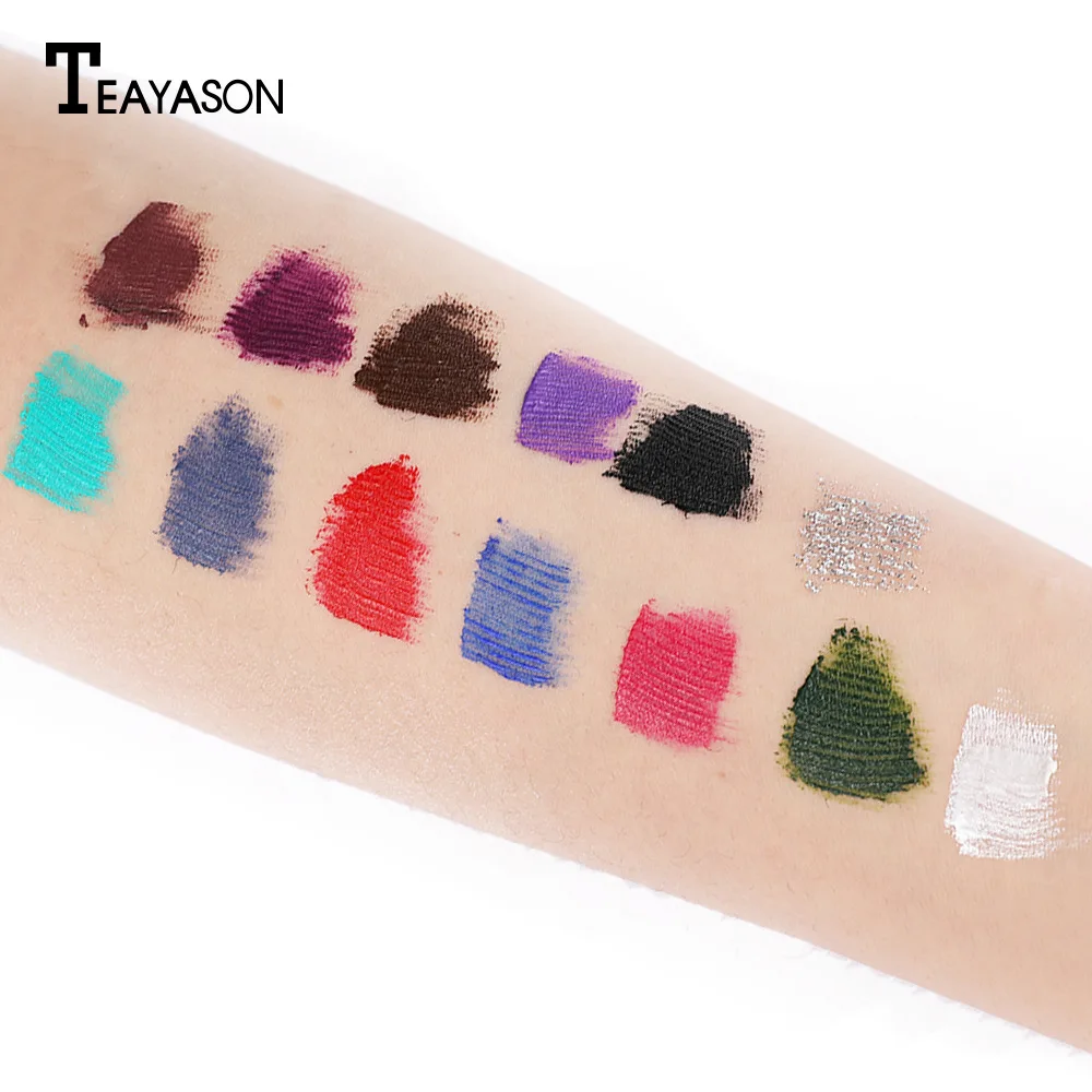 

Sexy White 4D Charm Mascara Lengthening Black Lash Eyelash Extension Eye Lashes Brush Beauty Makeup Long-wearing Color Mascara