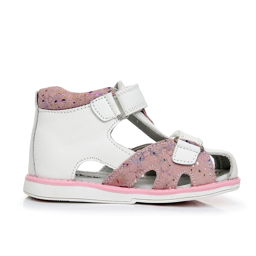 Летние сандалии APAKOWA для девочек с поддержкой свода стопы дышащие малышей