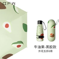 folding double layer umbrella windproof cute parasol mini umbrella rain women holder pocket sombrilla outdoor product bl50um