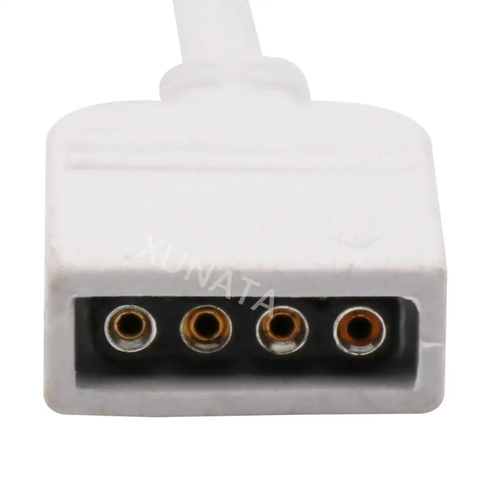 5 Pin 4Pin RGB/RGBW контактный разъем отклонения в размерах на 1-2 3 4 сплиттер женский