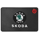 1 шт. автомобильный Противоскользящий коврик держатель для телефона нескользящий коврик для Skoda Octavia A5 A7 RS Fabia превосходные аксессуары