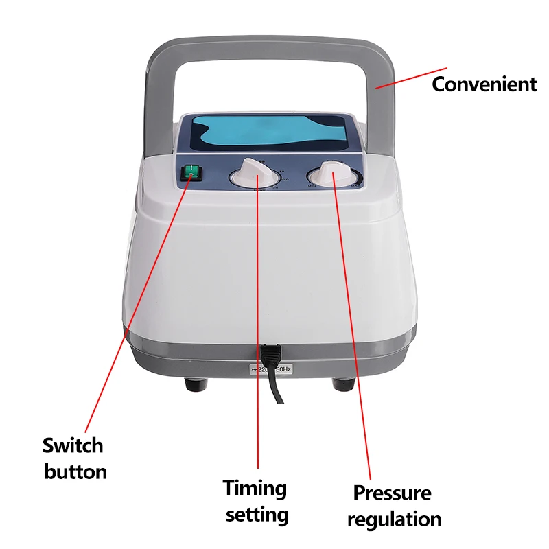 

6 Air Chambers Leg Compression Massager Vibration Infrared Therapy Arm Waist Pneumatic Air Wraps Relax Pain Relief Massagers