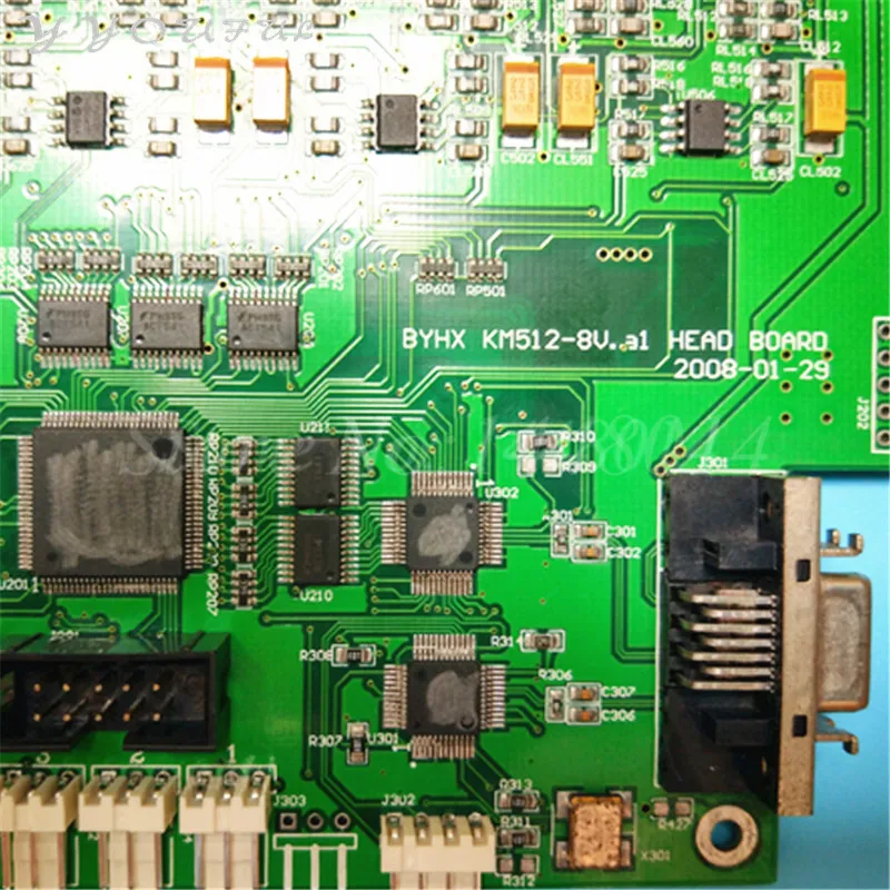 Сольвентный принтер человека konica 512 Печатающая головка доска byhx km512 8v.a1 головная