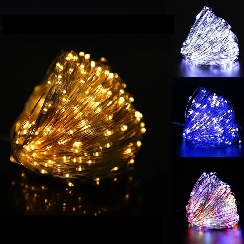 

LED copper wire string lights decoration small string lights holiday Christmas lights report This product supports seven days o