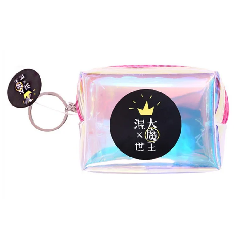 Transparent Laser PVC Small Purse Ladies Wallet Cute Card Holder Key Money Mini Bag Girl Fashion | Багаж и сумки