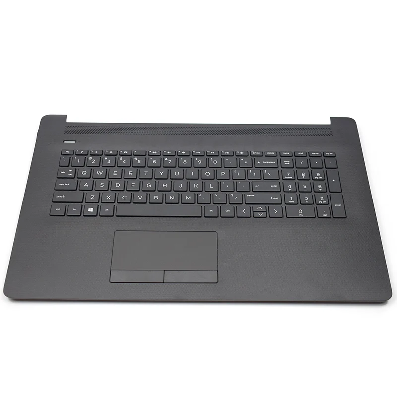Original NEW Laptop Palmrest Upper Case With Touchpad and Keyboard For HP 17-CA 17-BY