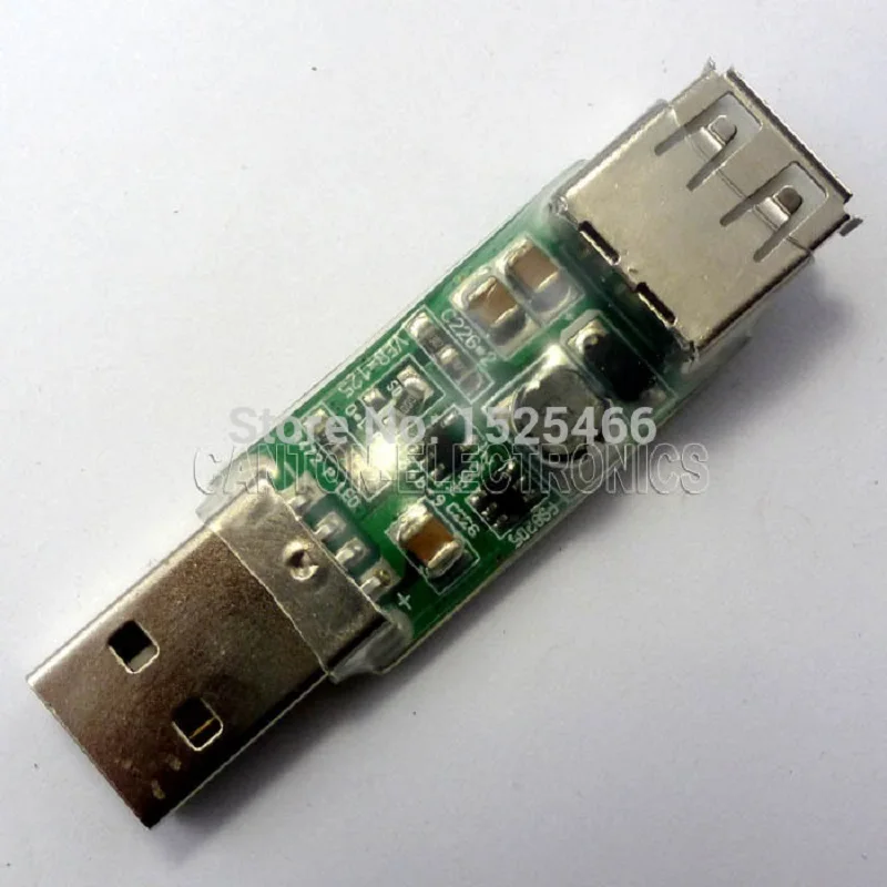 С термоусаживаемым 5 Вт USB DC В до 12 СВЕТОДИОДНЫЙ Модуль повышения мощности для