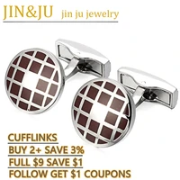 jinju cufflinks for mens luxury jewelry buttons wedding gemelos camisa botones %d9%83%d8%a8%d9%83 bouton de manchette gemelli uomo per camicie