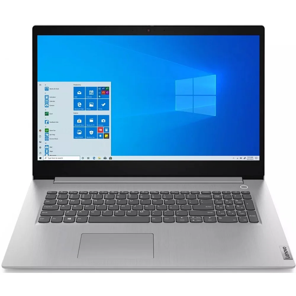 Laptop Lenovo IdeaPad 3 17ada05 17 &quotHD + TN/Athlon gold 3150u/8GB/256GB SSD/ UMA/ DOS/ Platinum For home and office Pc | Компьютеры и