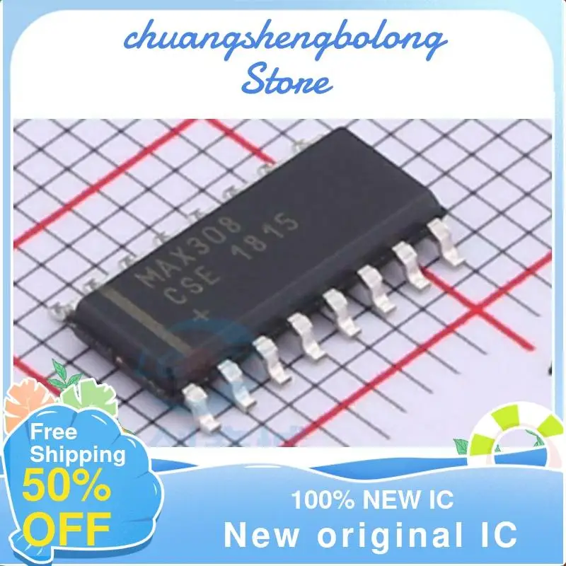 

10-200PCS MAX308CSE MAX308ESE SOP16 New original IC
