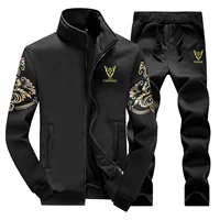 mens winter sport wear tracksuit clothes outfits set coatlong sweatpants sweetshirts man clothing loungewear chandal hombre
