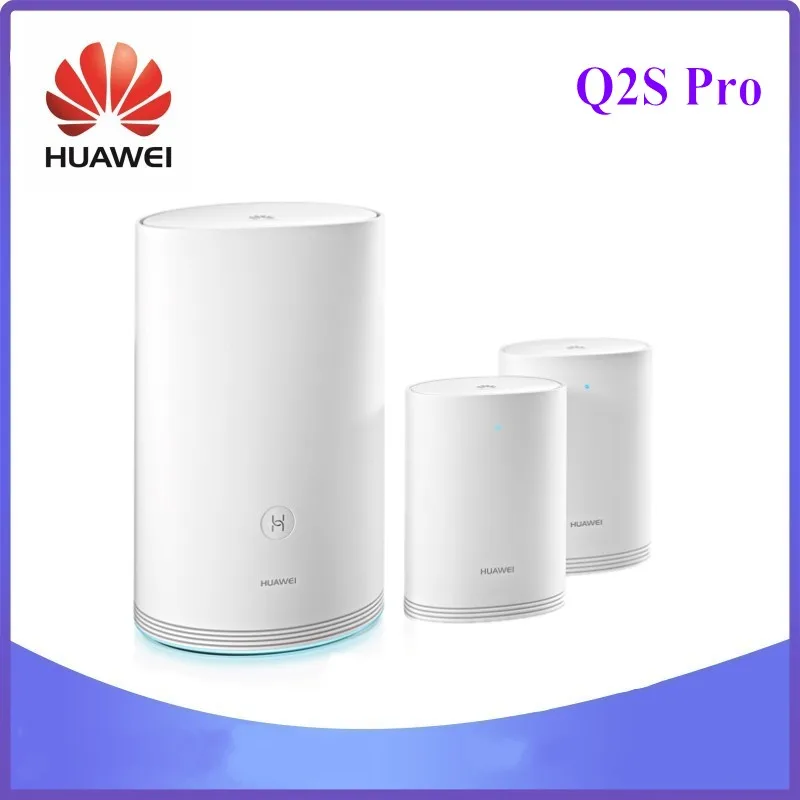Huawei Q2S Pro Mesh Router 3-Base 5G Dual Band Router Gigabit Ports High-Speed Connection WiFi Router