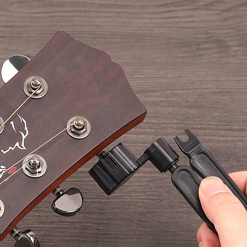 Бесплатная доставка 3 в 1 многофункциональная гитарная струнная намотка штифт