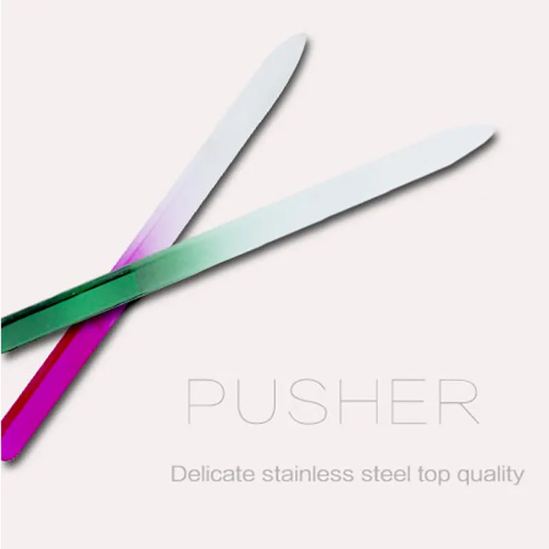 

1PC/BOX Nail File Crystal Glass Nail Polisher Buffing Grit Sand Durable Nail Art Tools Remove Gel Polishing Fingernail Sandstone