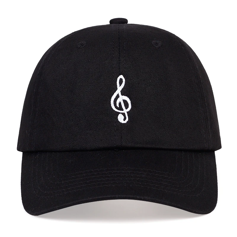 New Note Embroidery Washed Baseball Cap Fashion Unisex Universal Wild Dad Hat Outdoor Shade Sunscreen Hats Sports Golf Caps | Аксессуары