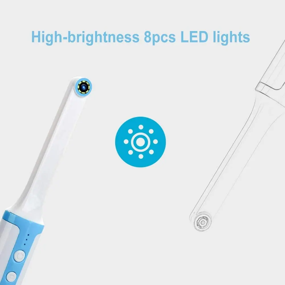 Беспроводная Стоматологическая Интраоральная мини-камера 2 Мп Wi-Fi 1080P HD эндоскоп