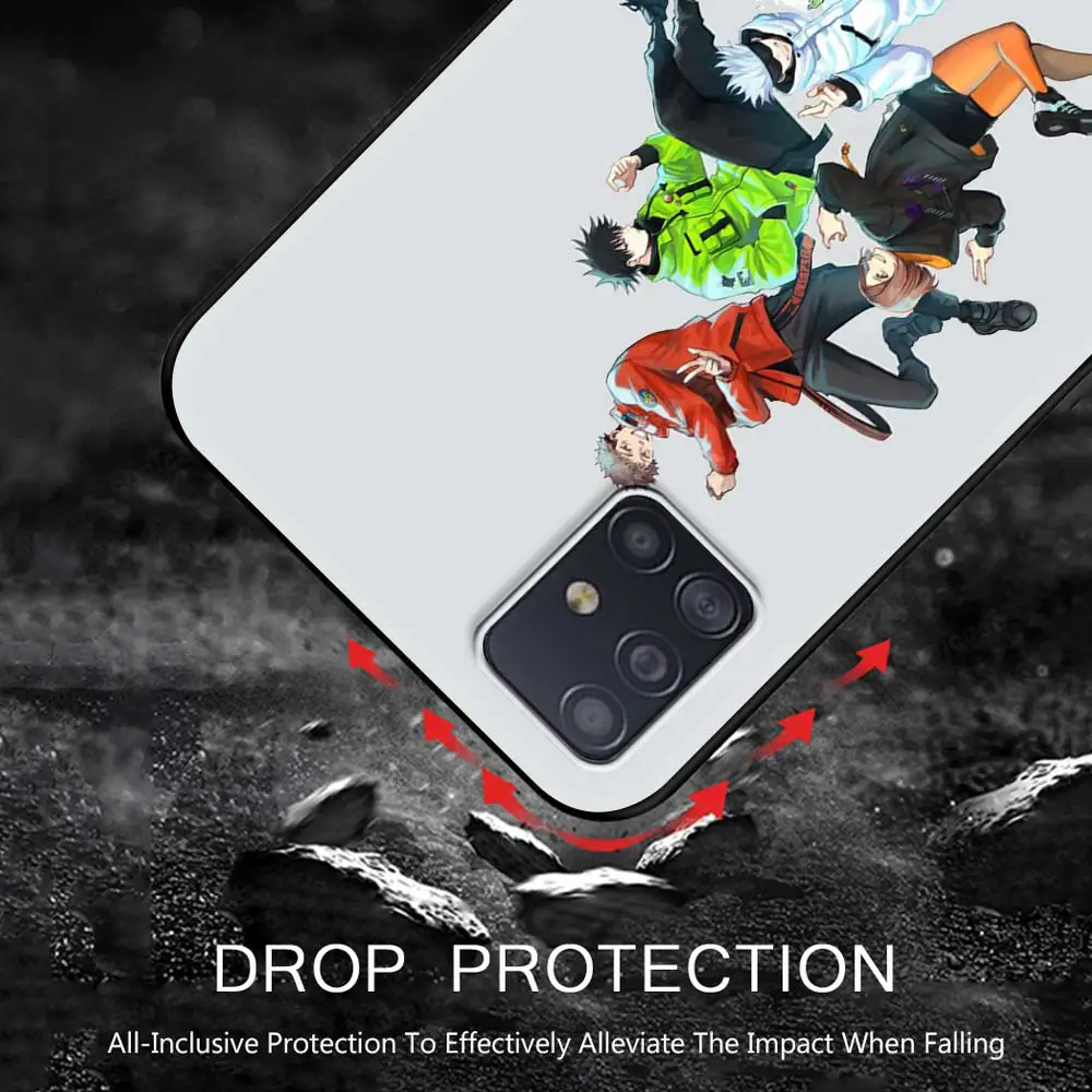 

Case for Samsung Galaxy A51 A71 A50 A21s A31 A10 A41 A20e A70 A30 A11 A40 A12 A20s A10s Phone Cover Jujutsu Kaisen Anime
