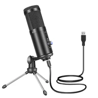 usb microphone studio professional condenser microphone for pc computer recording streaming gaming video karaoke singing mic