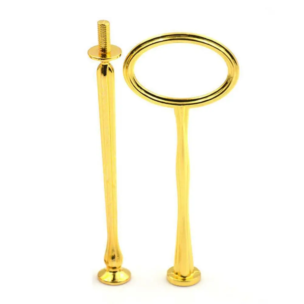 

2/3 Tiers Cake Rod Plate Stand Handle Fitting Hardware Wedding Party Supplies