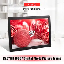 1" Безрамное HD цифровое изображение электронный альбом фоторамка фильм MP4 плеер Дистанционное управление Фото Сигнализация часы украшение для дома