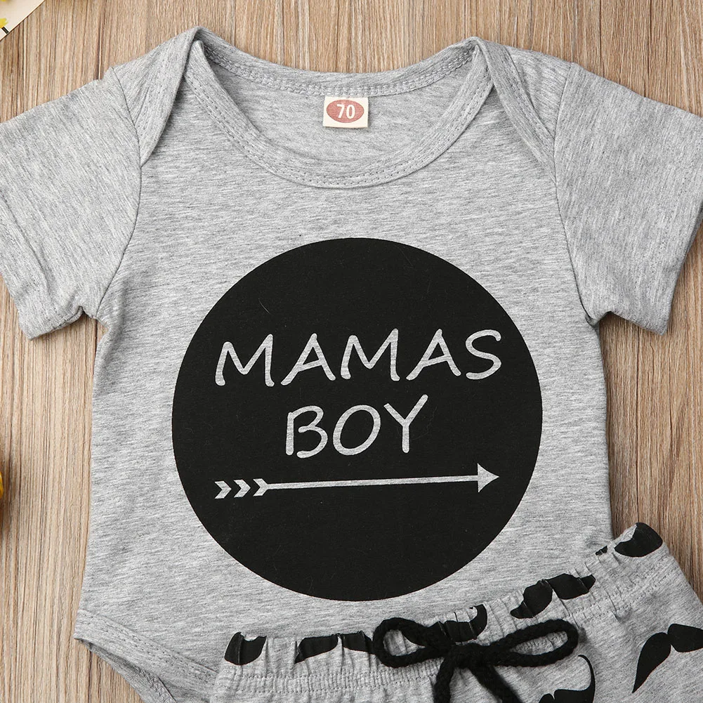 2020 Одежда для маленьких мальчиков и девочек комбинезон с буквенным принтом +