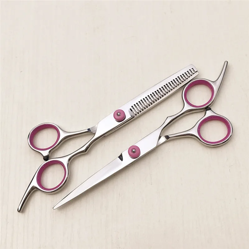 Профессиональные 6 0 дюймовые ножницы для стрижки волос Парикмахерские салонные