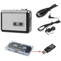 protable u flash drive recorders tape recorder cassette player converter