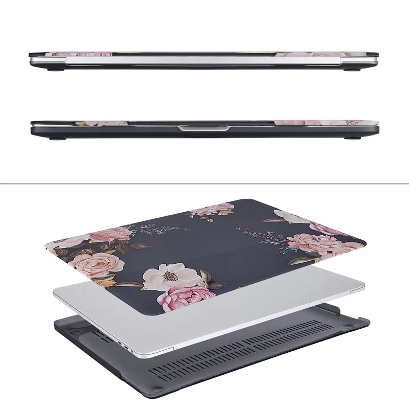 Жесткий чехол MOSISO для ноутбука MacBook Pro 13 15 Touch Bar 2019 A1932 Macbook Air A1466 A1369 Retina 12 |