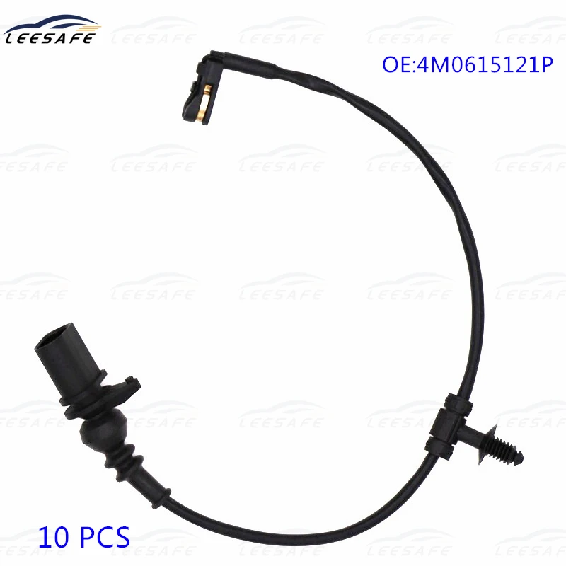 

10 шт . датчик износа задних тормозных колодок 4M0615121P для AUDI Q7 4MB Volkswagen 4V1 предупреждающий контакт износа тормозных колодок OE NO 4M0 615 121P