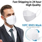 10 шт., маска для лица kn95 FFP2, маска с фильтром KN95, маска для защиты лица от пыли FFP2mask, маска для рта, маска для лица