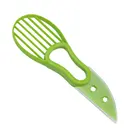 3 в 1 ломтерезка для авокадо, Ломтерезка для масла и фруктов, резак, разделитель целлюлозы, пластиковый нож, кухонные инструменты для овощей, кухонные гаджеты