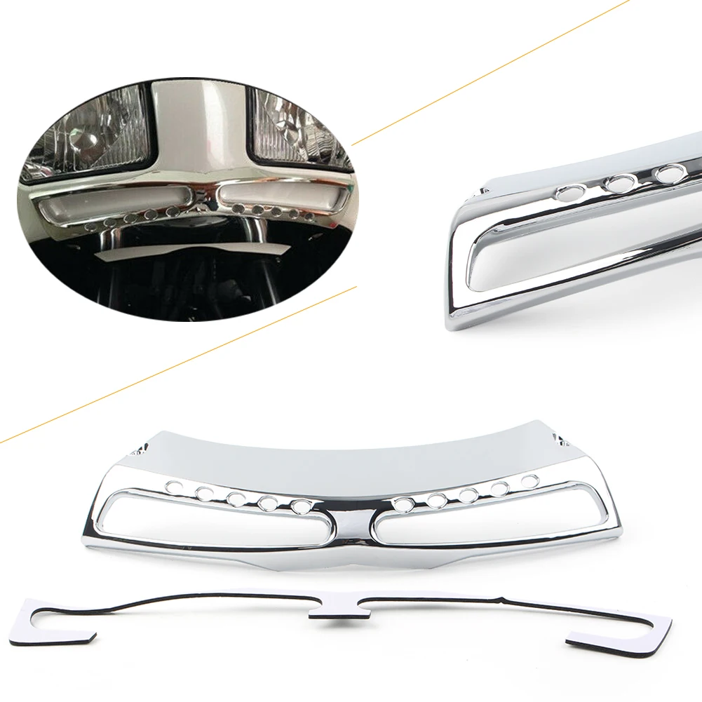 

Gold Wing GL 1800 Motorcycle Headlight Lower Grill Trim For Honda Goldwing GL1800 2001-2011 Chrome Decoration Parts
